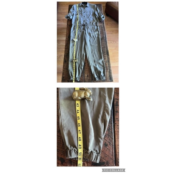 YFB by Revolve Aviator Lane jumpsuit romper in Balsam size xsmall - Picture 10 of 14
